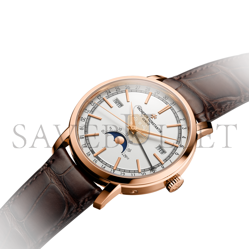 VACHERON CONSTANTIN TRADITIONNELLE COMPLETE CALENDAR 41 MM PINK GOLD WATCH 4010T/000R-B344 VACHERON CONSTANTIN TRADITIONNELLE COMPLETE CALENDAR 41 MM PINK GOLD WATCH 4010T/000R-B344